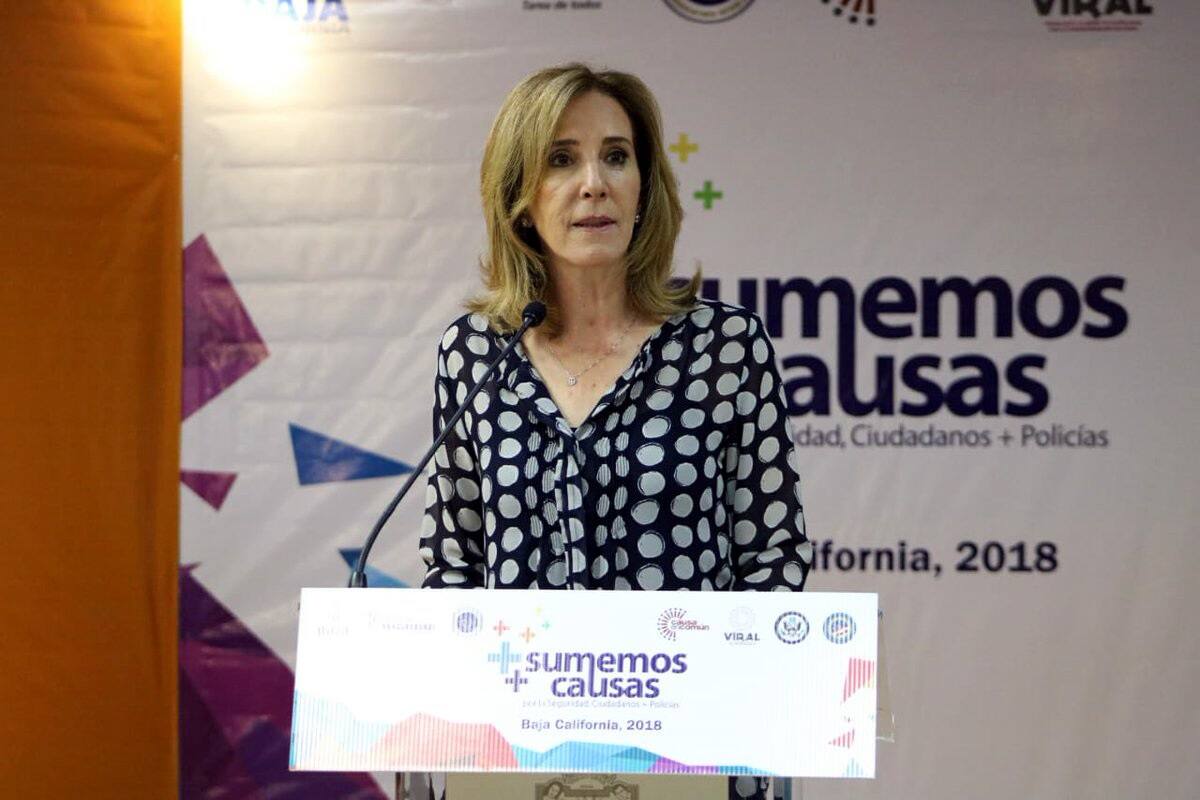 Vínculos entre María Elena Morera, crítica de AMLO, y Genaro García Luna