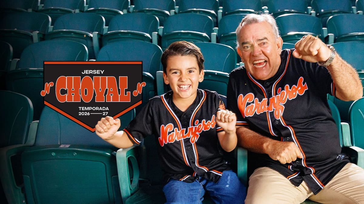 Jersey "Choyal". (Foto: Cortesía Naranjeros)