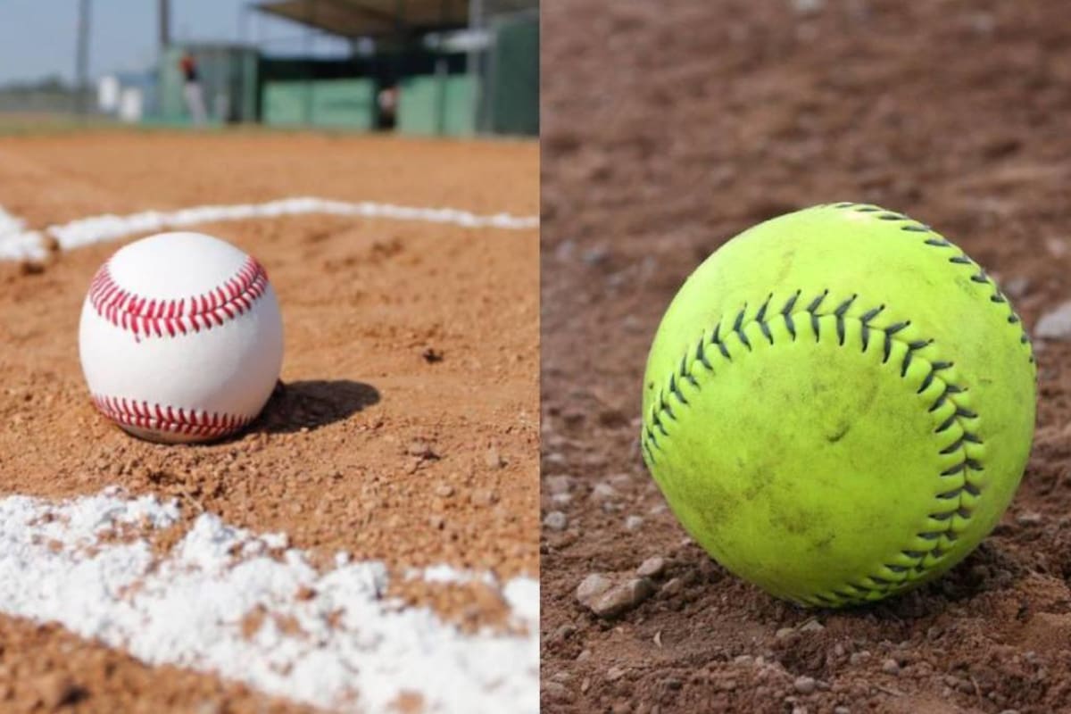 ¿Cuáles son las siete principales diferencias entre el beisbol y softbol?
