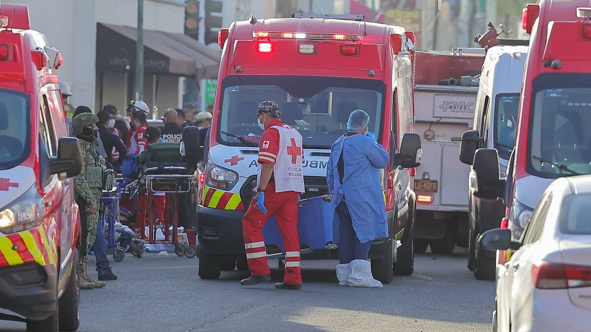 Paramédicos de Cruz Roja en Hermosillo reciben apoyo psicosocial tras la tragedia en Waldo’s