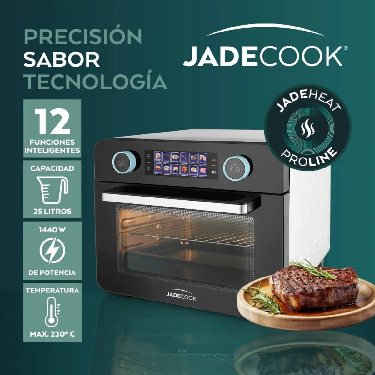 Horno de mesa digital Jade Cook | Mercado Libre