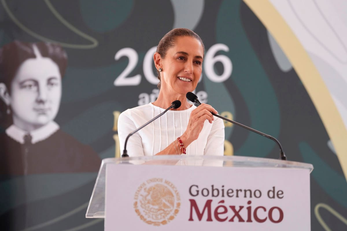 San Lorenzo Cacaotepec, Oaxaca. 2 de agosto 2026. La presidenta constitucional de los Estados Unidos Mexicanos, la Doctora Claudia Sheinbaum Pardo en Inicio de obra del Hospital General Regional IMSS. San Lorenzo Cacaotepec, Oaxaca. Foto: Hazel Cárdenas/Presidencia