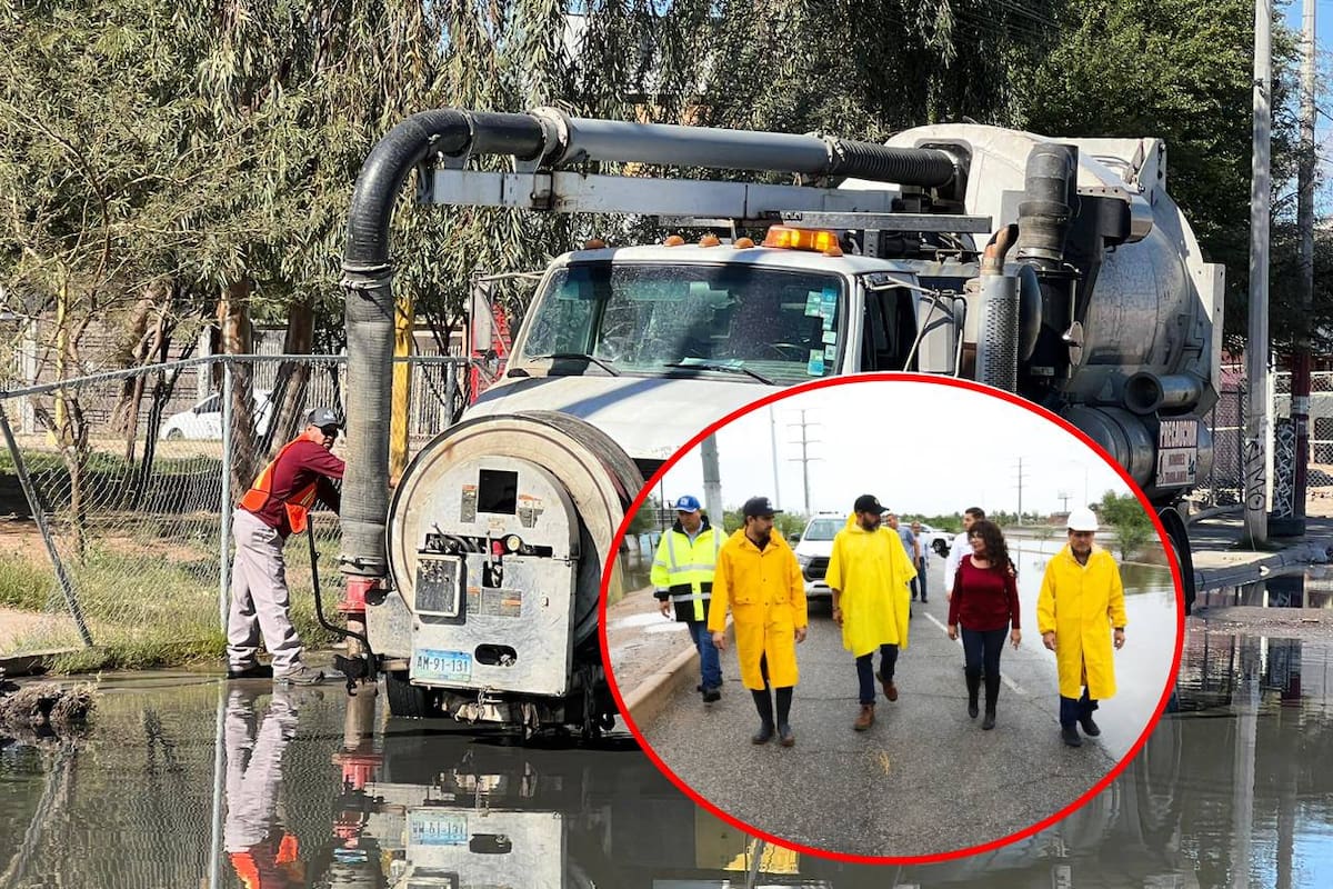 CESPM alista 170 trabajadores y maquinaria ante posibles lluvias en Mexicali