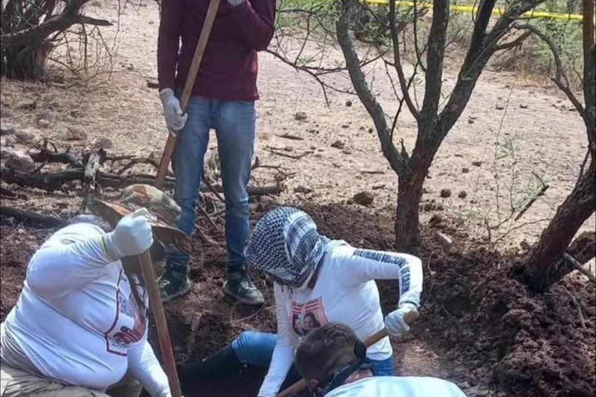 Colectivo de Nogales encuentra la primera fosa clandestina de Junio