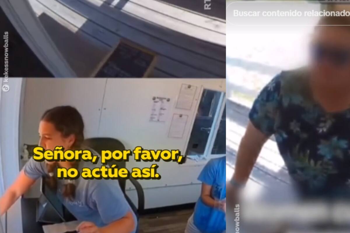 Mujer arremete contra adolescentes que atendían una heladería: ‘Señora, no actúe así, usted es una mujer adulta.”