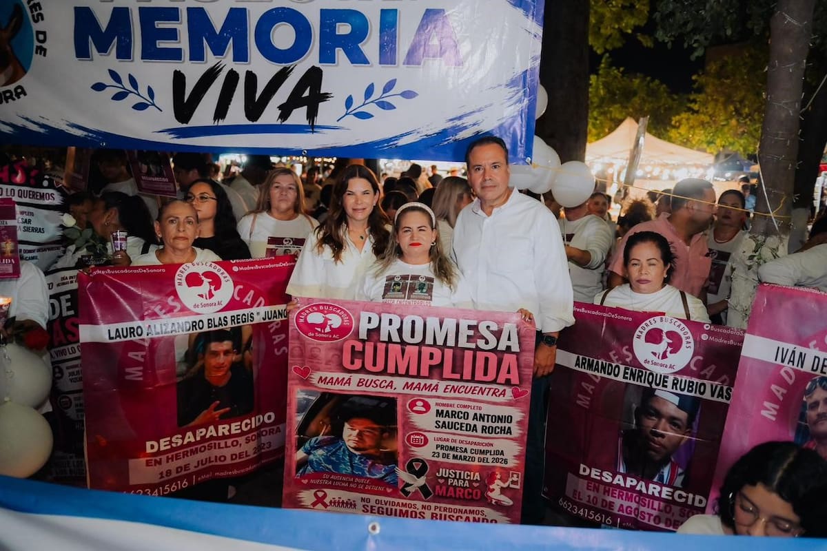 Honra Astiazarán el esfuerzo de colectivos de buscadoras de sus familiares desaparecidos