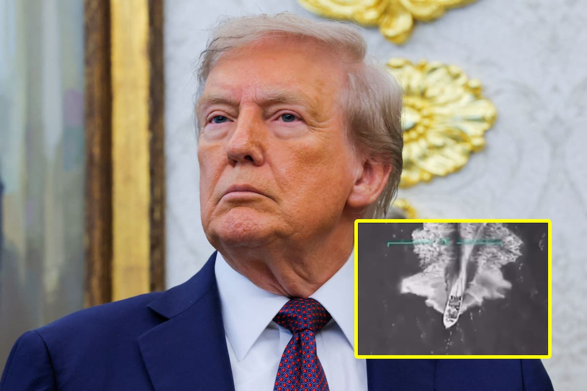 “Mucho ruido y pocas nueces”: Burlas hacia Donald Trump por la destrucción de una “lancha” con drogas en Venezuela que la anunciaron con bombo y platillo