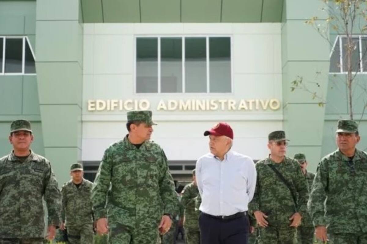 López Obrador supervisa nueva producción y diseño de armas del Ejército