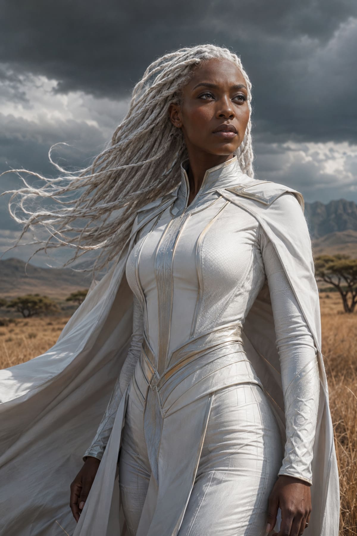 La IA imagina a Storm de X-Men en la vida real y conserva sus rasgos más reconocibles