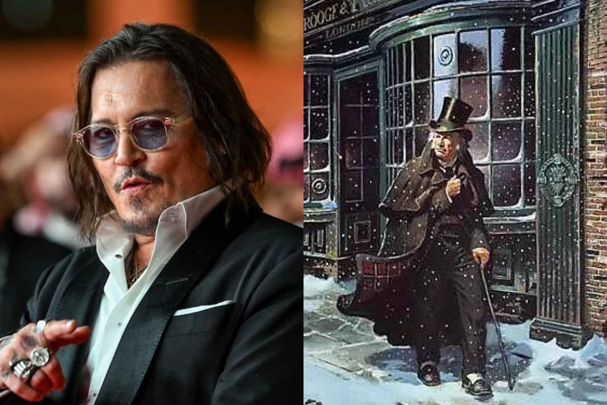 Johnny Depp regresa a Hollywood con “Ebenezer: A Christmas Carol” bajo la dirección de Ti West