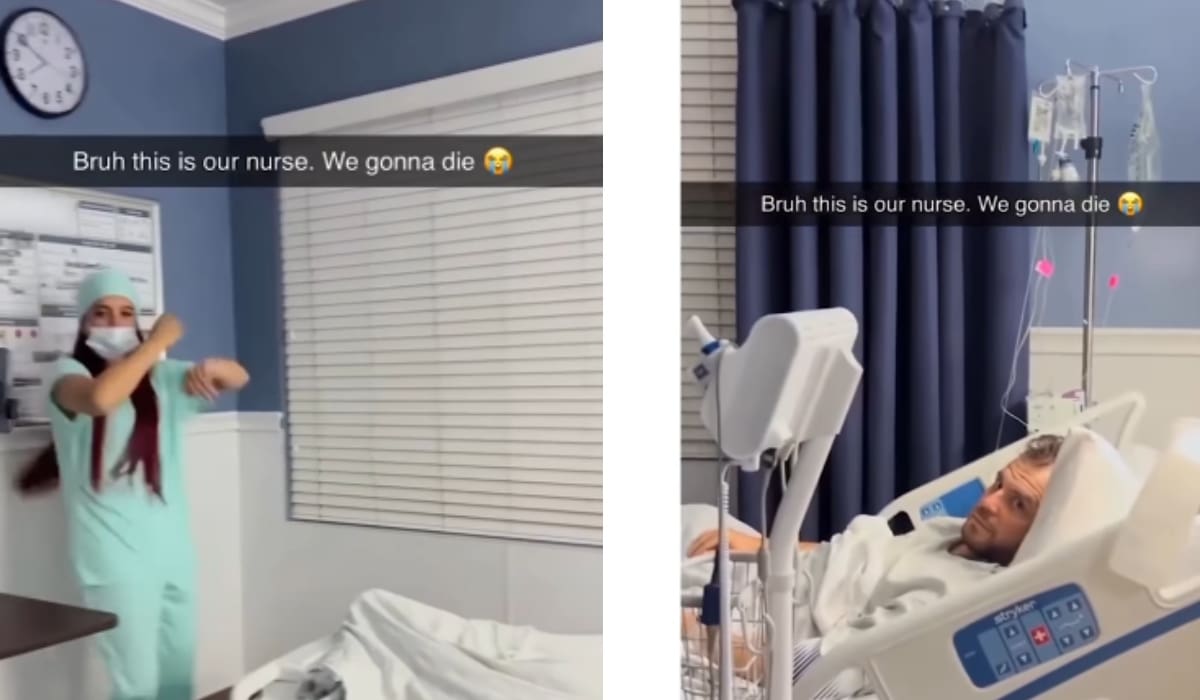 "Vamos a morir": En lugar de atenderlo, enfermera se pone a bailar delante del hombre hospitalizado