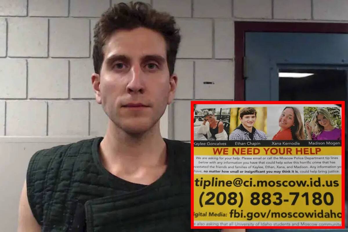 Masacre en Idaho: Cae Bryan Kohberger sospechoso del asesinato de cuatro universitarios