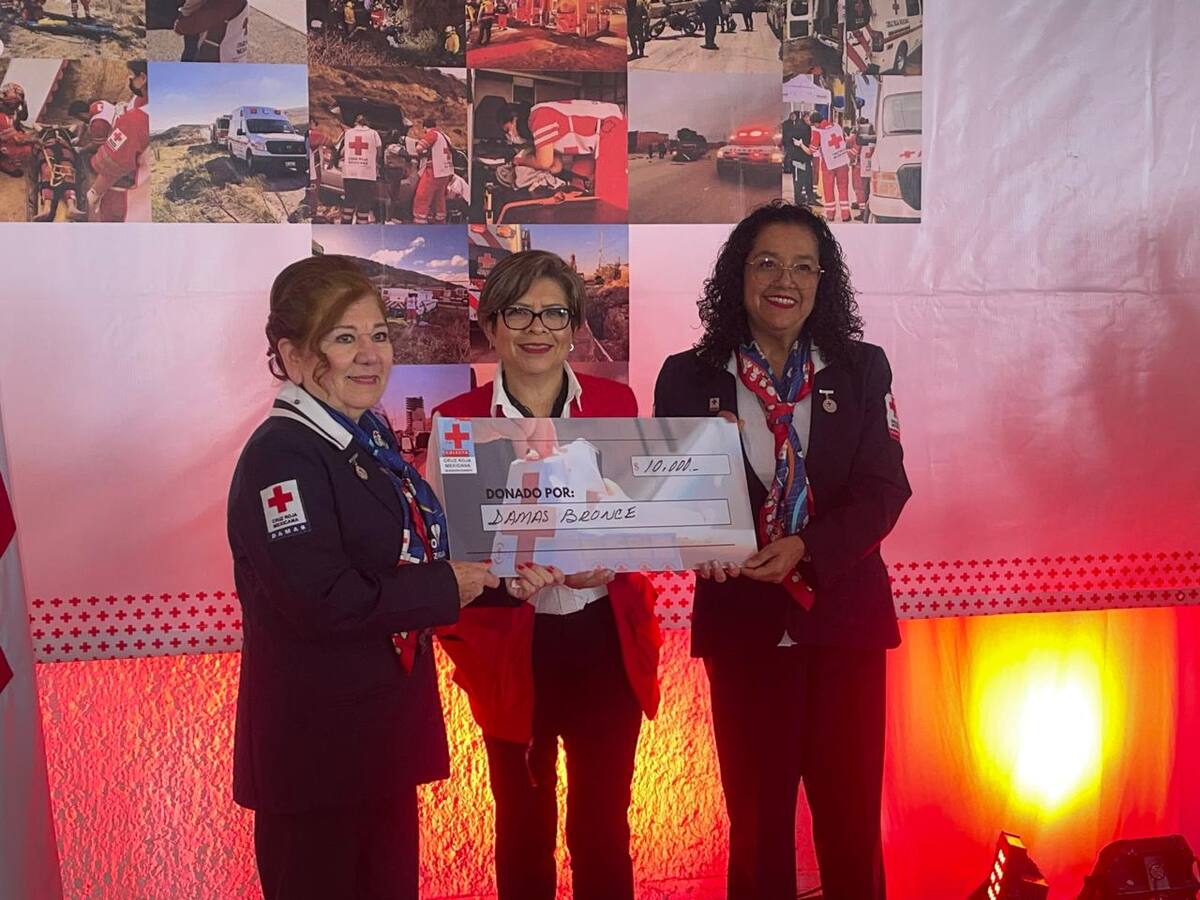 En las últimas dos colectas anuales de la Cruz Roja Rosarito no han alcanzado recolectar la meta de un millón de pesos.