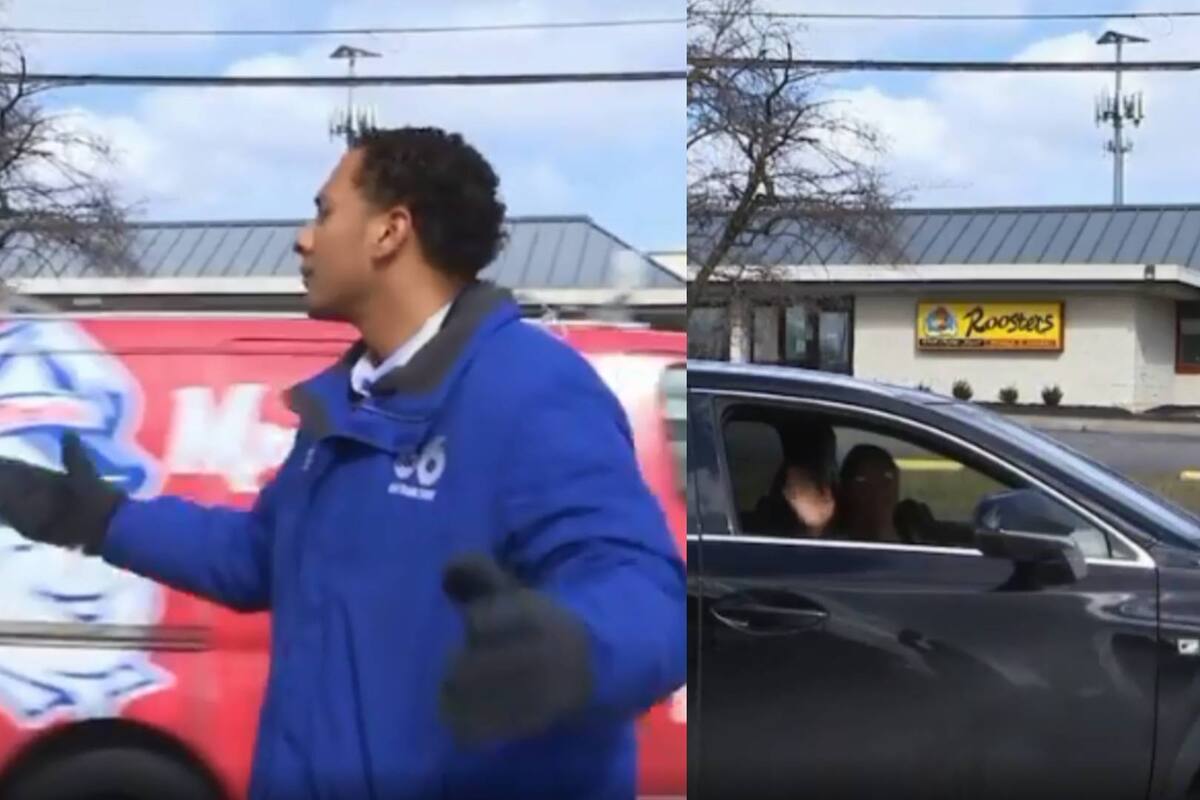 VIDEO VIRAL: “¡HOLA, BEBÉ!”: Reportero es interrumpido por su madre mientras grababa