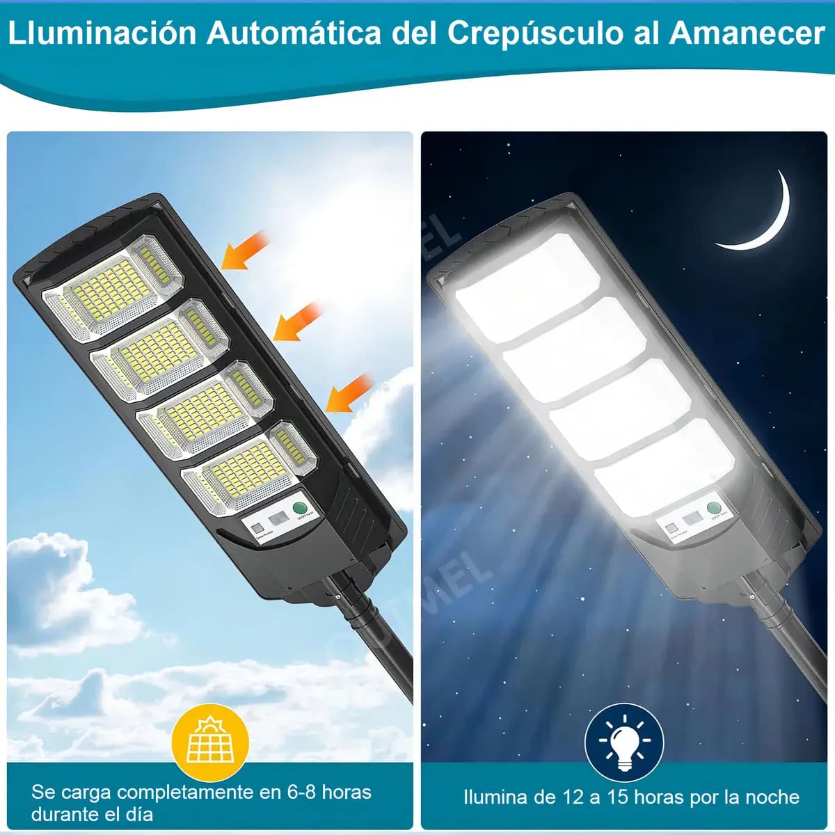 Lámpara solar para exteriores | Mercado Libre