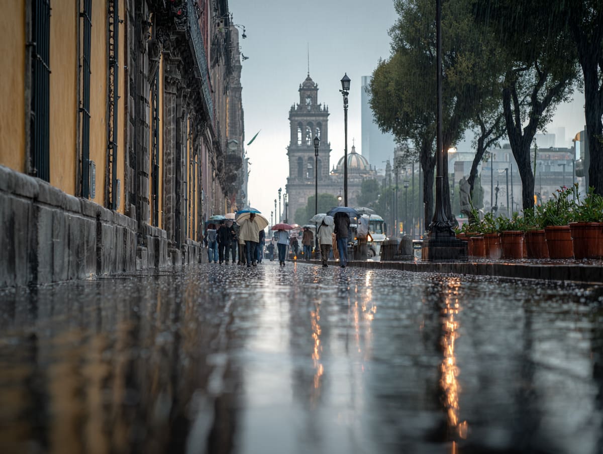 El SMN explicó que canales de baja presión, una vaguada en altura y el paso de la onda tropical número 25 serán los principales factores que generen la inestabilidad atmosférica.