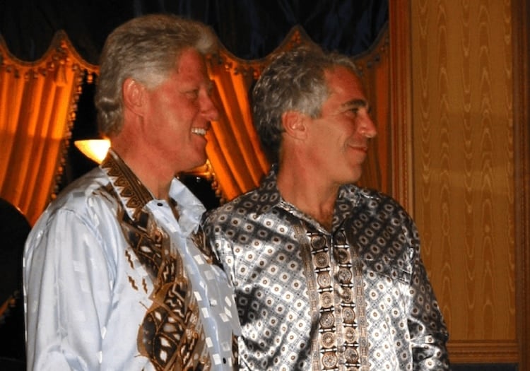Foto: abc News.Bill Clinton junto a Jeffrey Epstein.