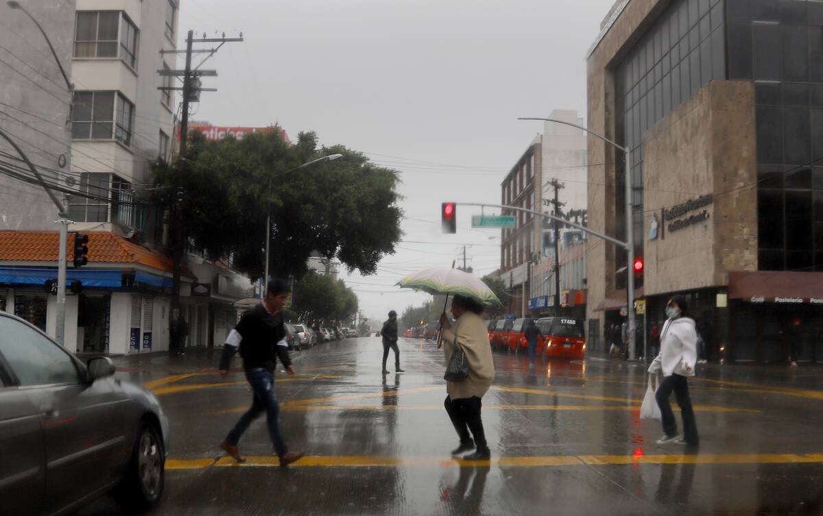 Iniciaron las primeras lluvias de otoño en la ciudad. Foto: Archivo