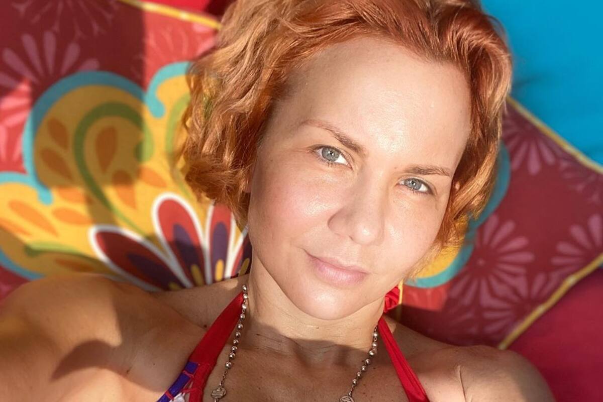 MIchelle Vieth posa como Dios la trajo al mundo