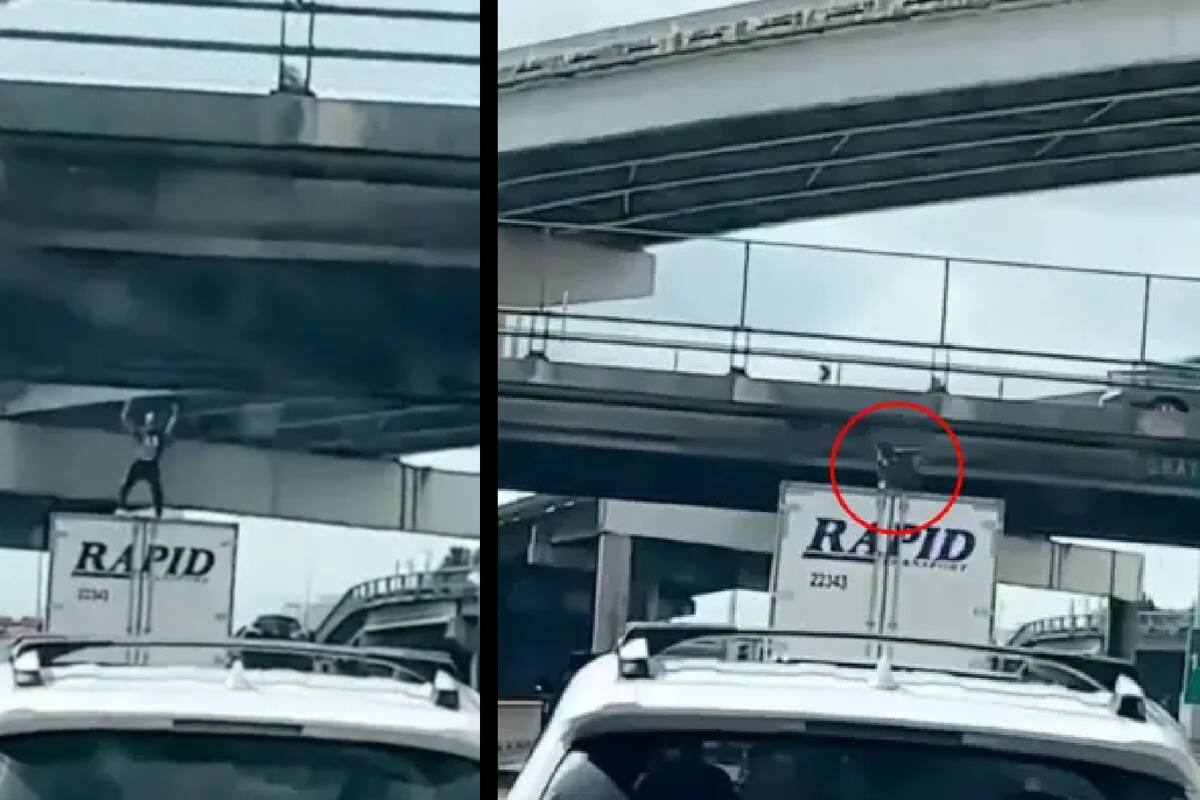 VIDEO: Muere joven al caer de un camión en movimiento sobre el que estaba bailando