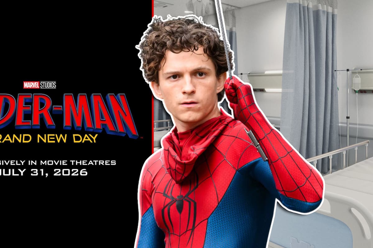 Tom Holland fue hospitalizado de emergencia tras sufrir una caída durante el rodaje de ‘Spider-Man: Brand New Day’