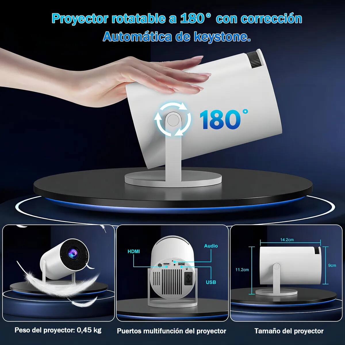 Mini Proyector Bigview HY300 Pro | Mercado Libre
