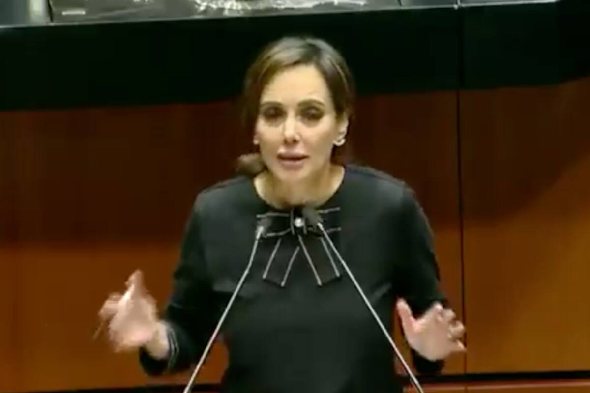 Senadora Lilly Téllez pide hasta 9 años de prisión para vocero de AMLO