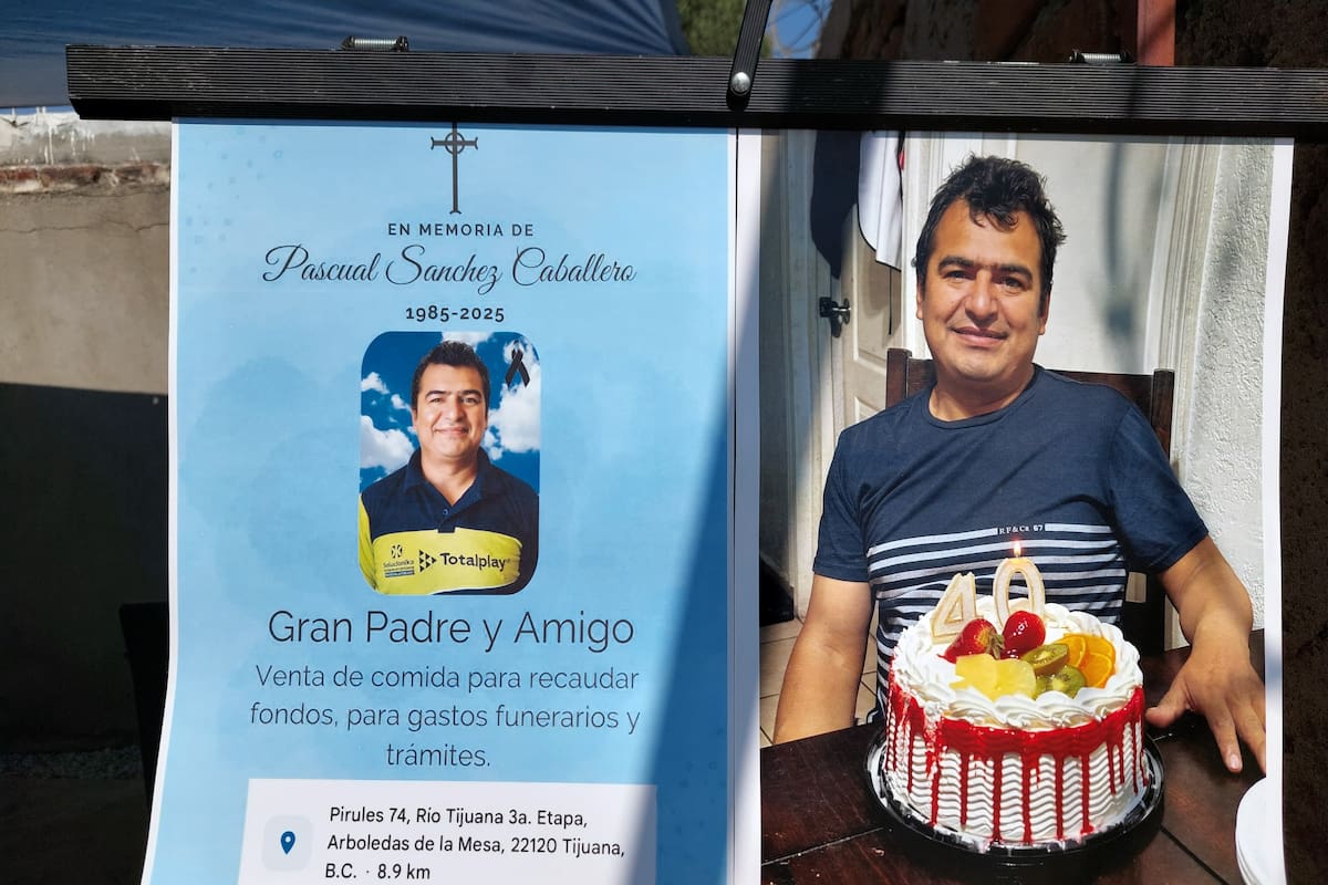 Venden comida para cubrir los gastos funerarios de Pascual