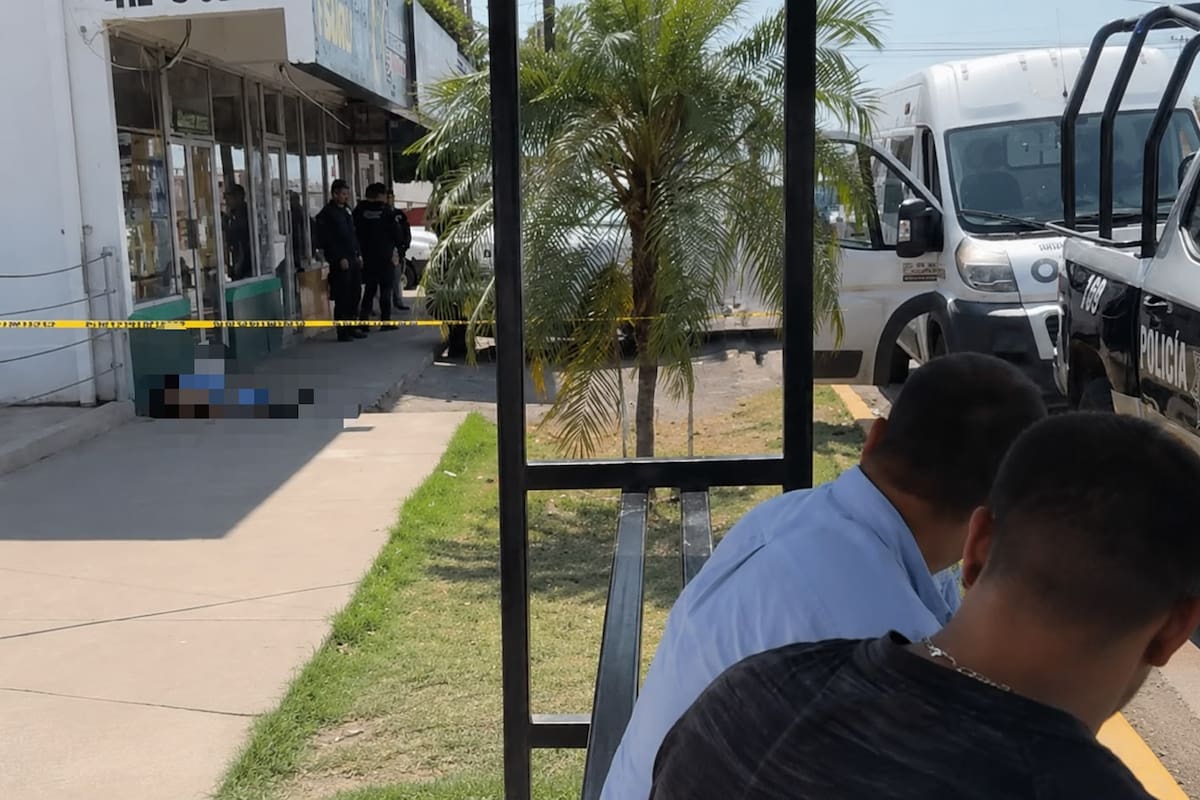 Fallece hombre en la vía pública por presunto golpe de calor en Ciudad Obregón