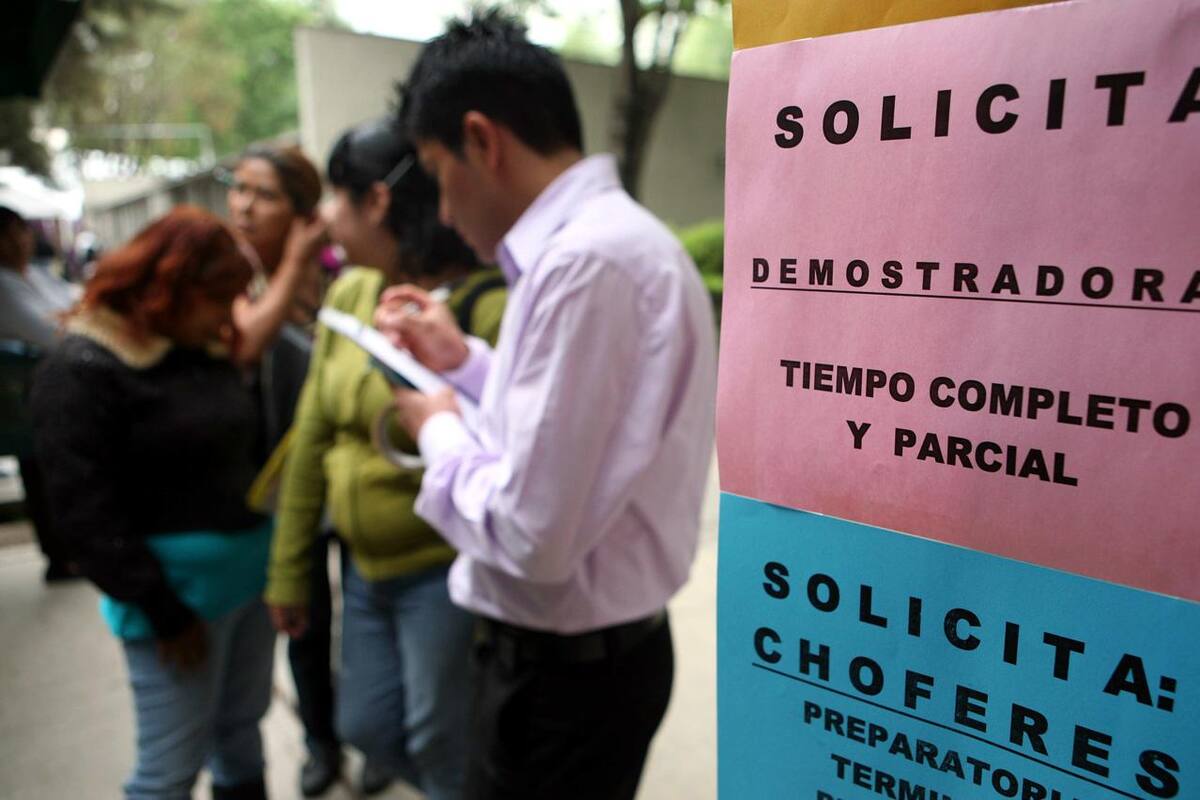 Crece desempleo en México a niveles no vistos desde 2016