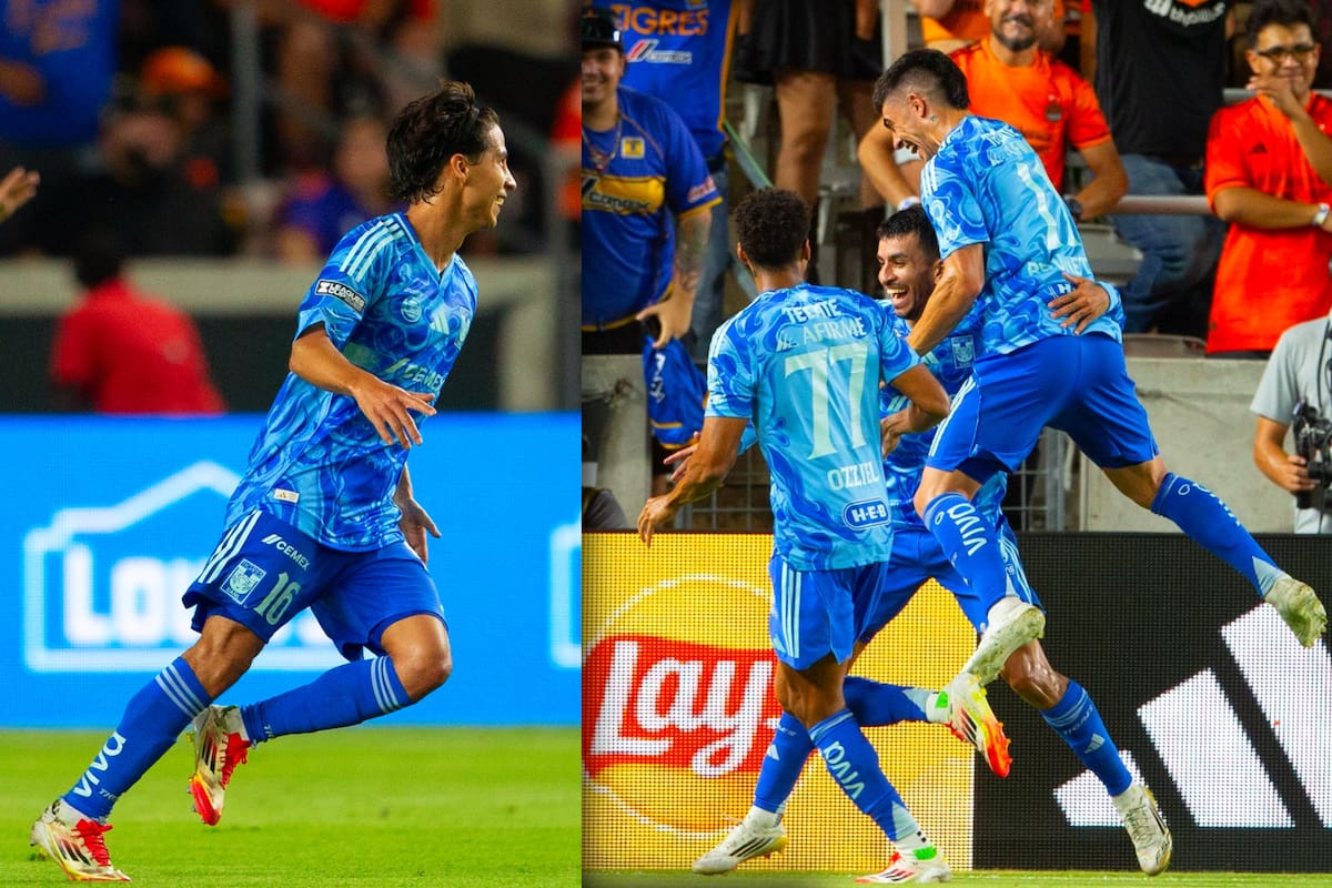 ¡Goleada! Tigres derrota al Dynamo de Houston con doblete de Ángel Correa