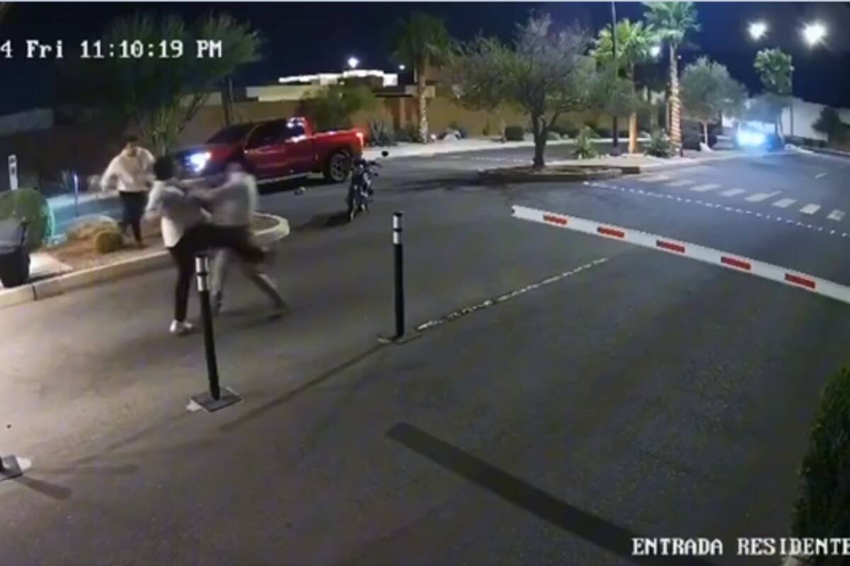 Residente discute y golpea a guardia de caseta en Monterosa