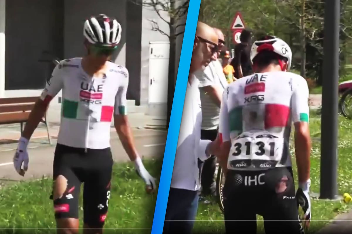 ¡Dura caída frena a Isaac del Toro! El mexicano abandona la Vuelta al País Vasco tras accidente en Basauri: ¿qué pasó y qué sigue para el ciclista?