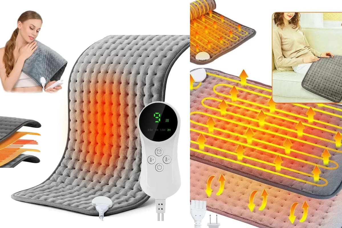 Mercado Libre rebaja 61% la compresa eléctrica Eegvuy de 9 niveles, el artículo más vendido en México para aliviar dolores musculares y cólicos menstruales por solo 215 pesos