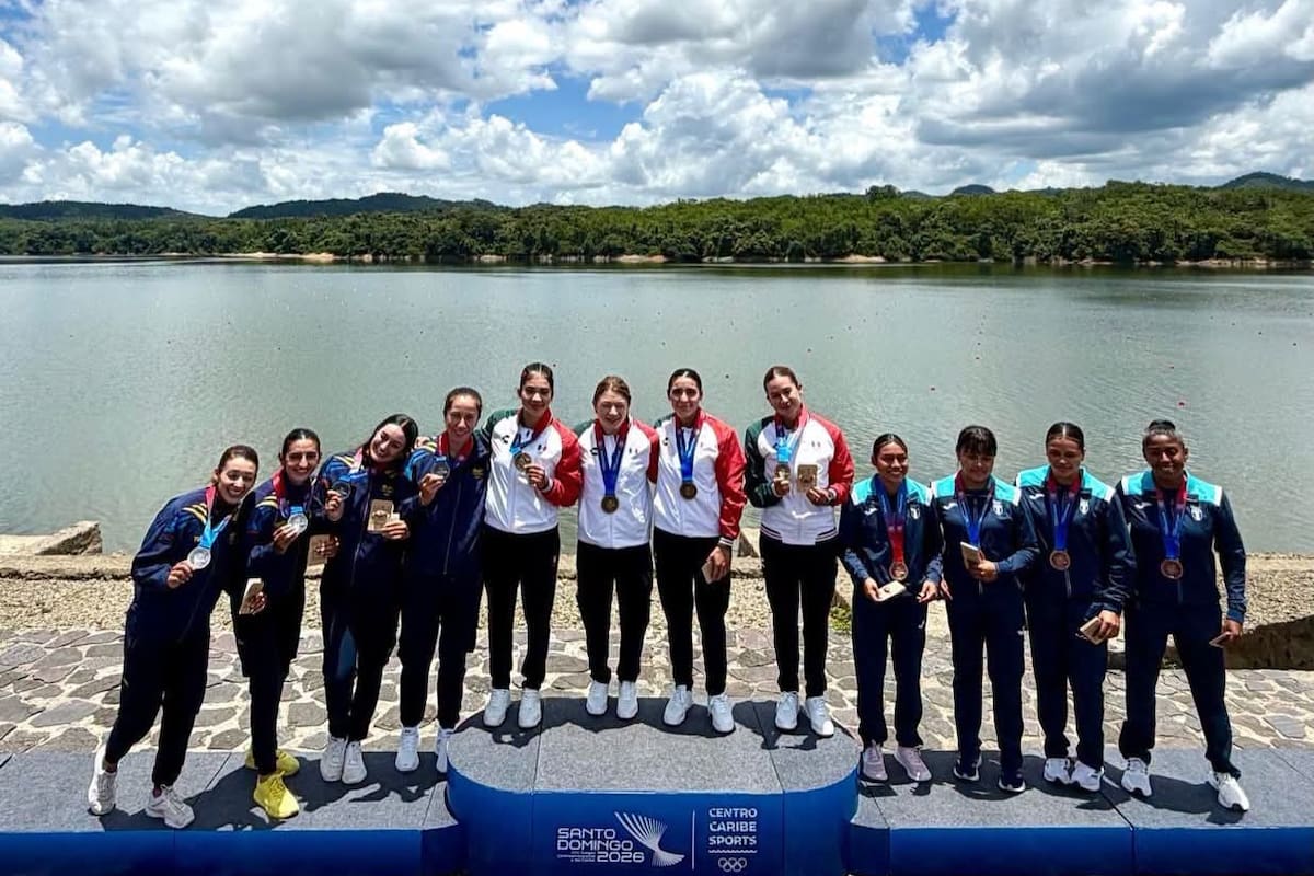 Ensenadense se lleva la presea dorada de canotaje haciendo su debut en los JCC 2026