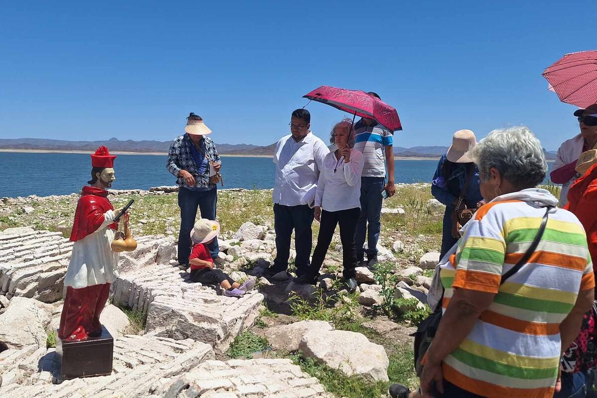 “Visita” San Carlos Borromeo su antigua iglesia en Buenavista