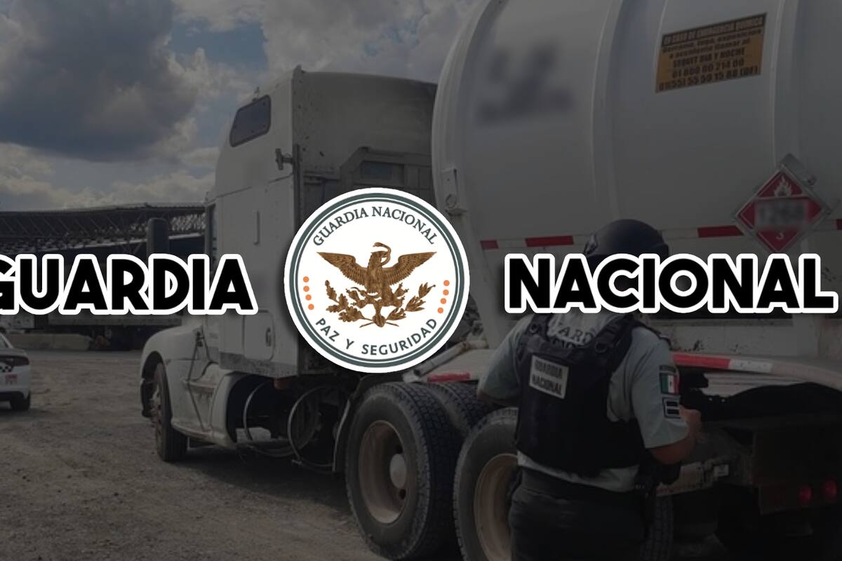En Sonora y Nuevo León, Guardia Nacional asegura 4 tractocamiones con 204 mil litros de hidrocarburo de posible procedencia ilícita