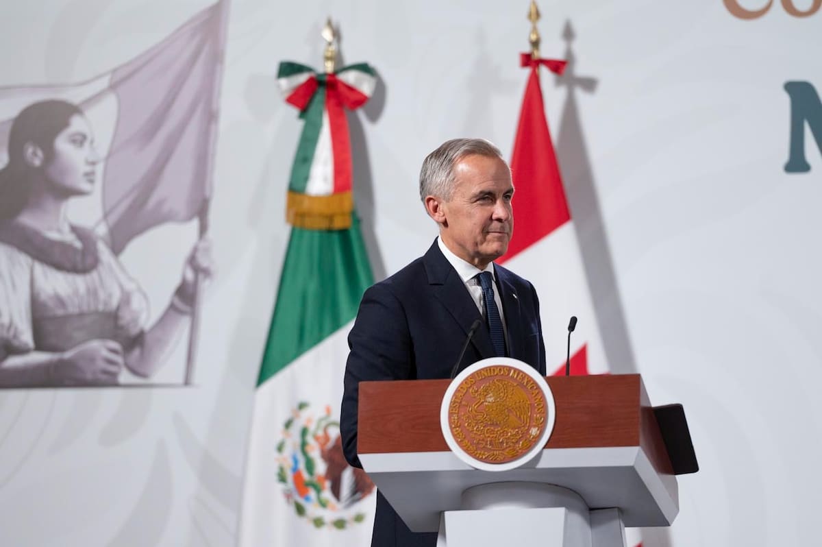 Visita oficial de Mark Carney, el primer ministro de Canadá, a México. | Crédito: Presidencia