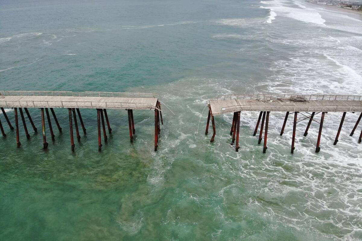 Derrumbe de muelle del Hotel Rosarito ocurrió en área prohibida