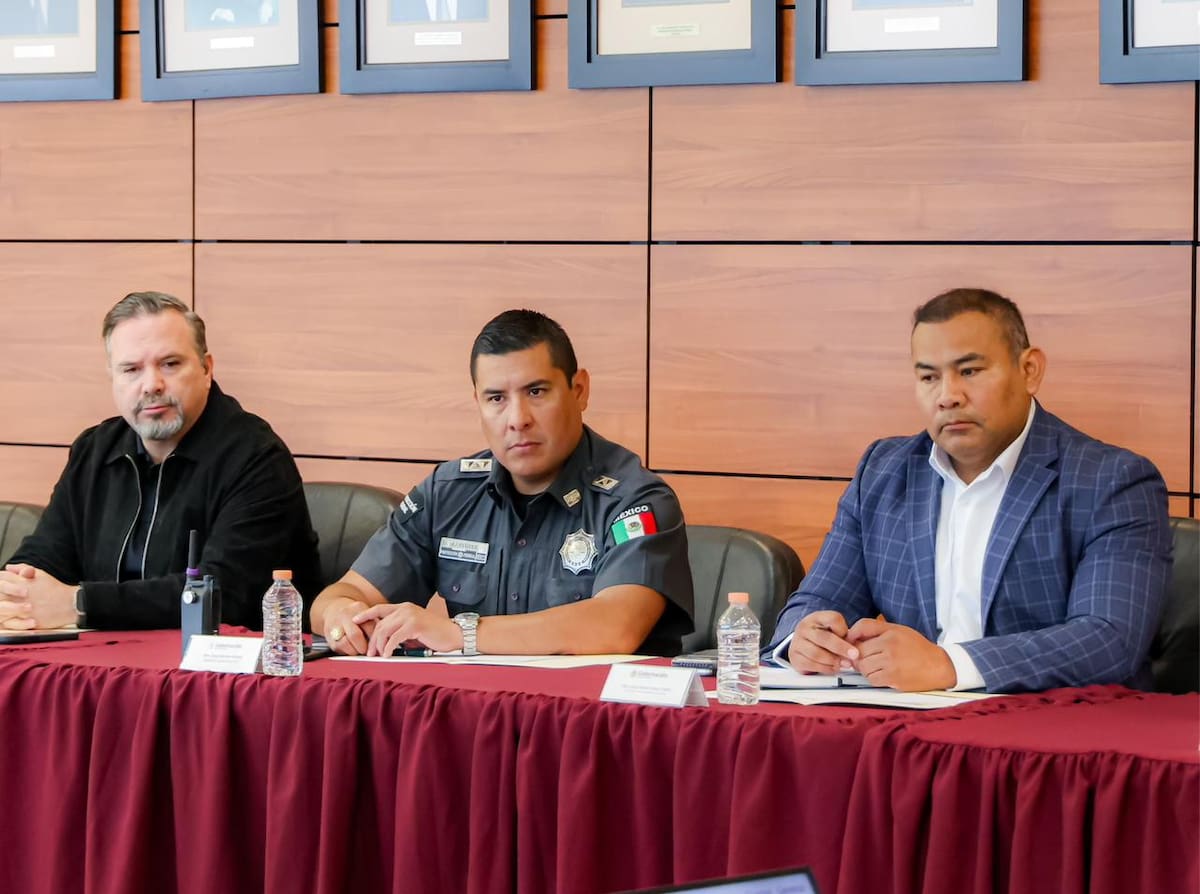 La coordinación entre corporaciones estatales y fuerzas federales ha permitido avances en decomisos, detenciones y reducción de homicidios en Baja California, como parte de la estrategia de seguridad para fortalecer la tranquilidad de las familias bajacalifornianas. Foto: Cortesía