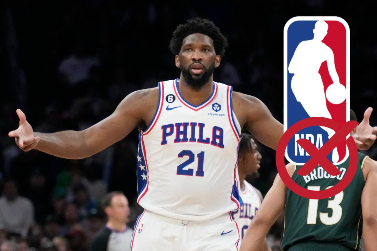 ¿Por qué la NBA suspendió a Joel Embiid, estrella de los 76ers de Philadelphia?