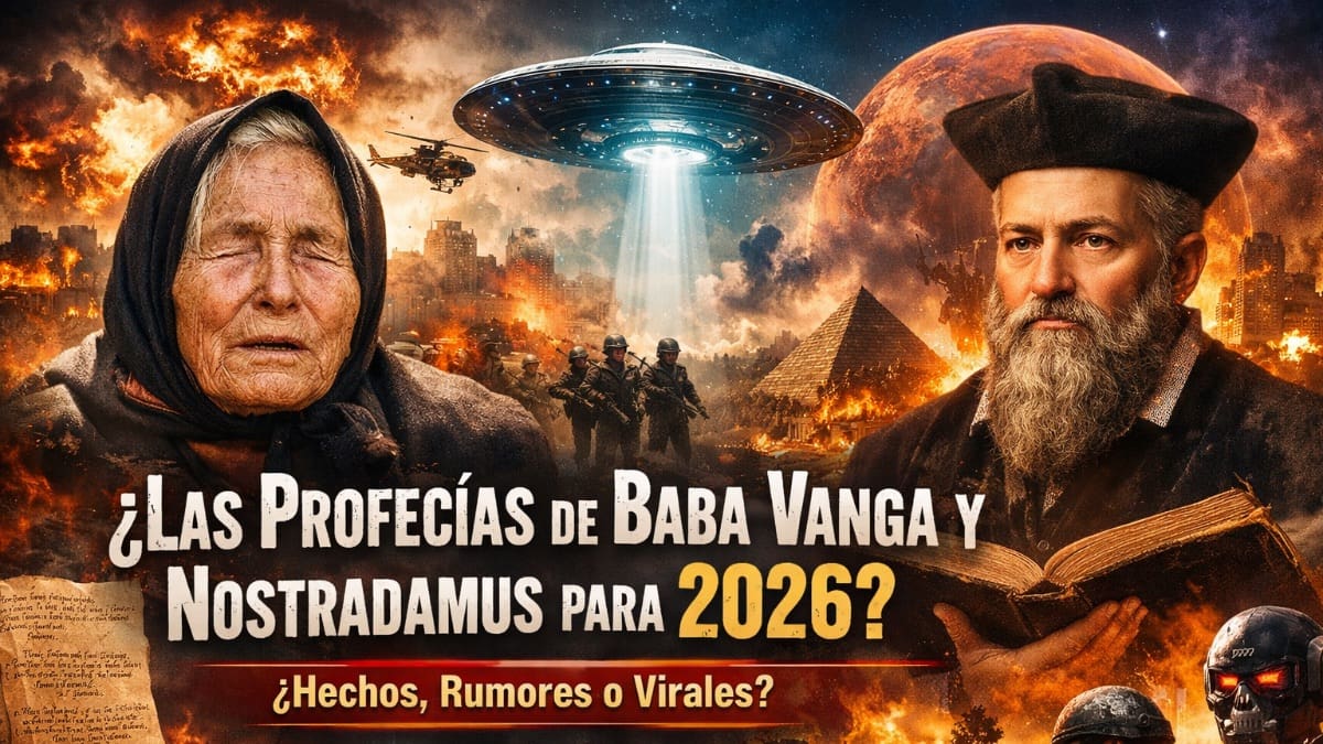 Las profecías de Baba Vanga y Nostradamus para 2026: ¿qué dijeron realmente y por qué sus predicciones se volvieron virales otra vez?
