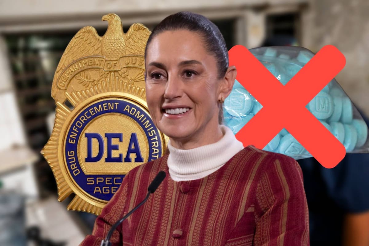 Agente de la DEA en México reconoce que producción de fentanilo ha bajado con Sheinbaum; espera que cárteles se alejen de él y “vuelvan a la cocaína”