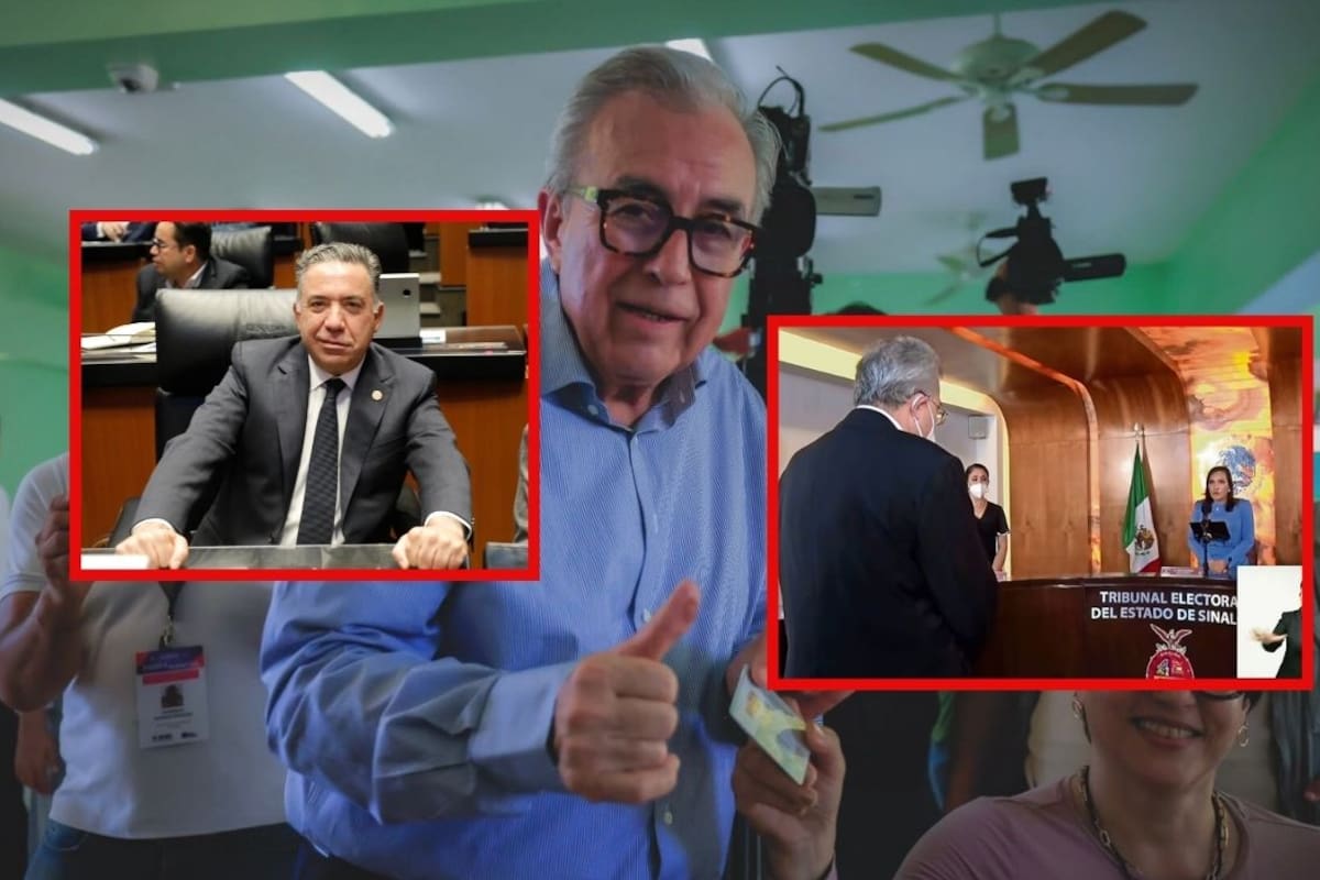 Rubén Rocha Moya ganó la elección de Sinaloa 2021 pese a robo de urnas y personas armadas, y fue la hermana del senador Enrique Inzunza Cázares quien validó el dictamen
