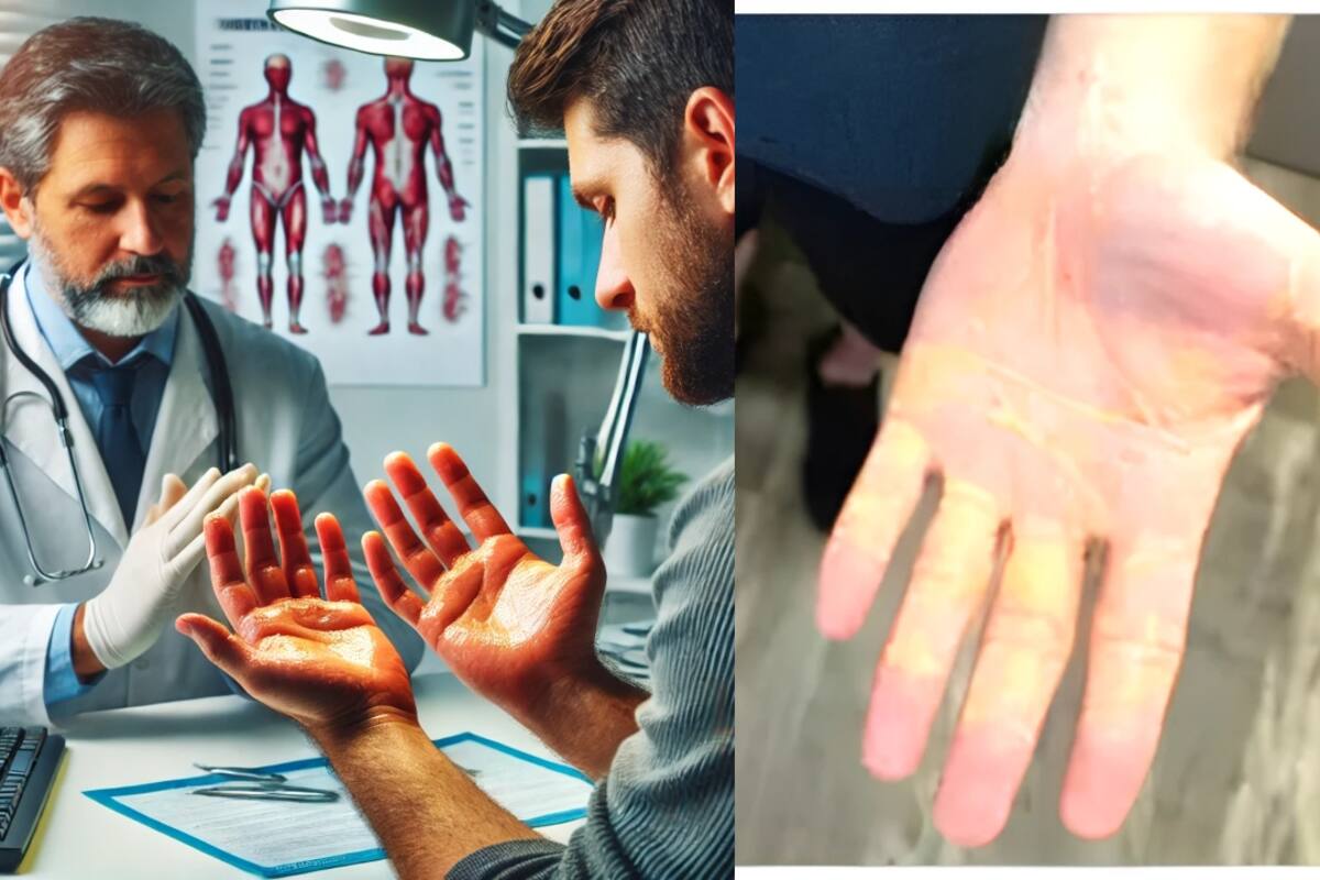 INSÓLITO: Hombre que solo comía carne y mantequilla empieza a excretar grasa por las manos