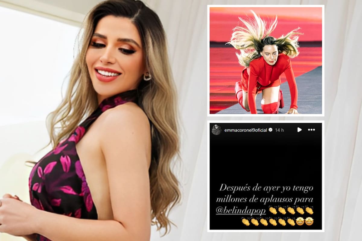 Emma Coronel envía mensaje de ánimo a Belinda luego de su caída en París