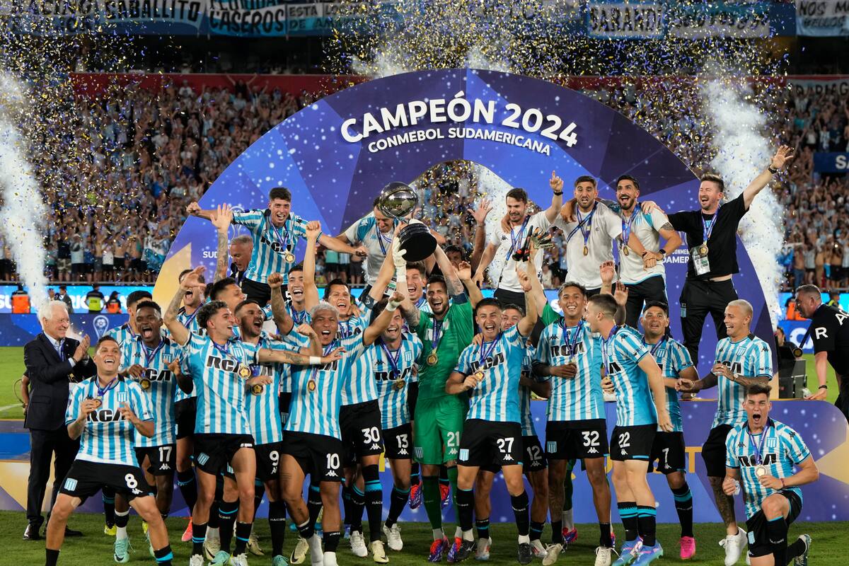 Racing derrota a Cruzeiro en la final de la Copa Sudamericana: ¿Cuántos equipos argentinos han sido campeones?