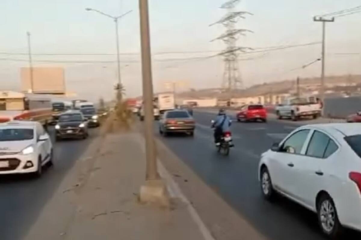 Muere persona atropellada sobre la carretera Tijuana-Tecate