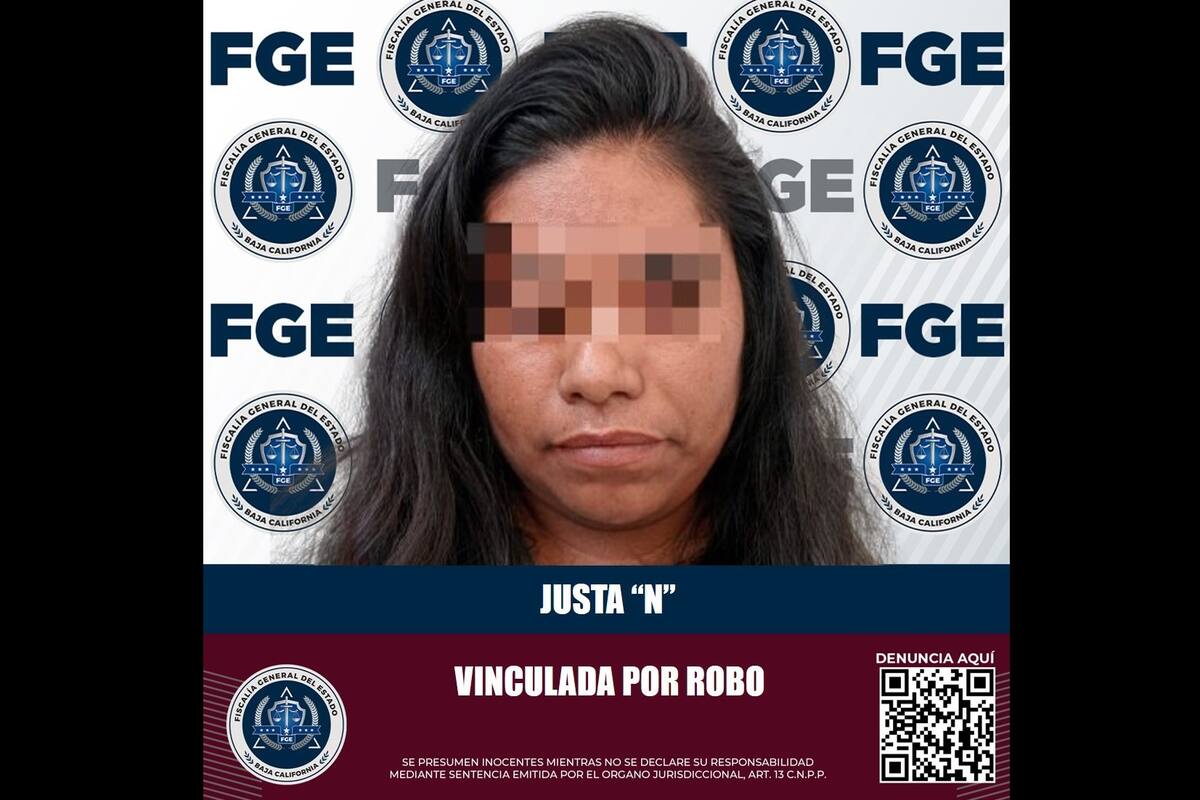 Mujer se queda en prisión preventiva tras robo