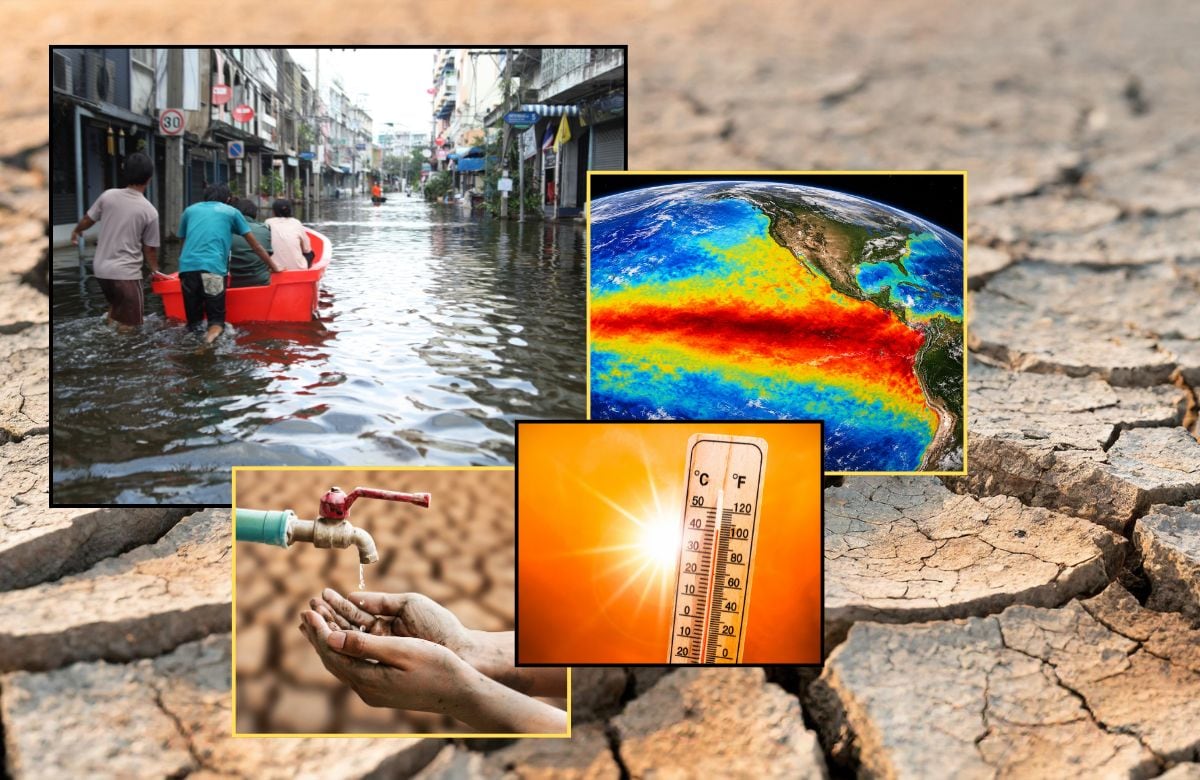 El planeta enfrenta un patrón climático inédito que ya ha comenzado, amenazando con temperaturas extremas, falta de lluvias e inundaciones en diversas regiones del mundo. | Foto: Especial GH.